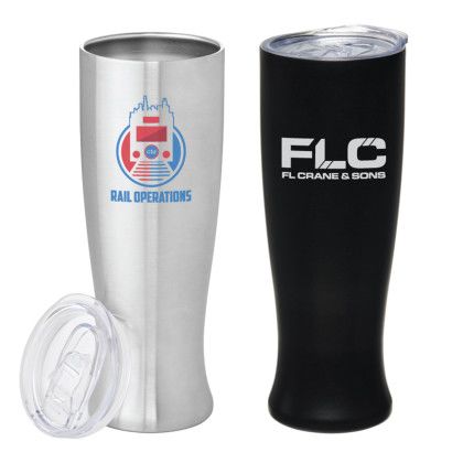 Custom 20 oz. Vacuum Insulated Pilsner Tumbler Mug - All color