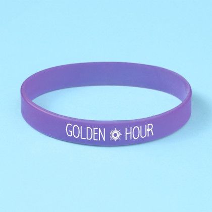 Custom UV Awareness Wrist Band