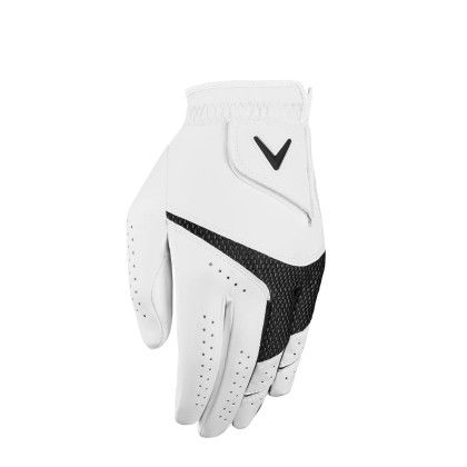Custom Callaway Weather Spann Golf Glove - Front View Custom Callaway Weather Spann Golf Glove - Front View