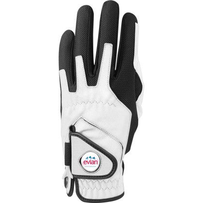 Custom Zero Friction Men's Golf Glove - White Custom Zero Friction Men's Golf Glove - White