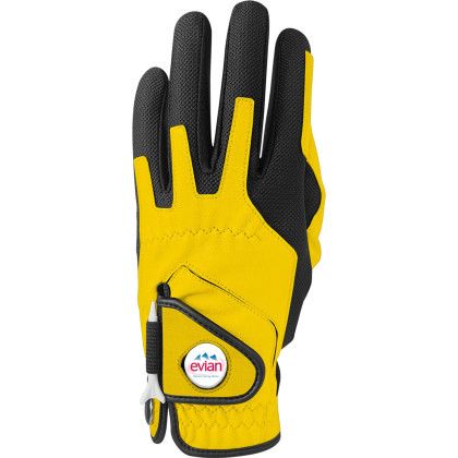 Custom Zero Friction Men's Golf Glove - Yellow Custom Zero Friction Men's Golf Glove - Yellow
