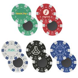 Custom 11.5 g Professional Clay Poker Chips with Magnet Custom 11.5 g Professional Clay Poker Chips with Magnet