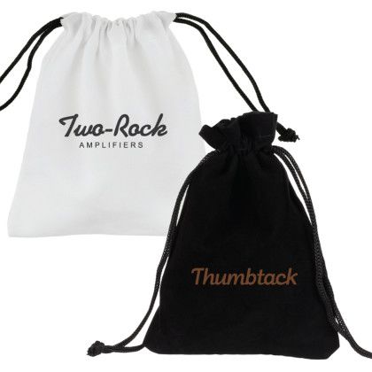 Custom Velvet Drawstring Pouch - All Colors Custom Velvet Drawstring Pouch - All Colors