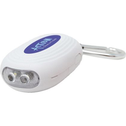 Custom AlertPod Personal Safety Alarm Key Chain - White