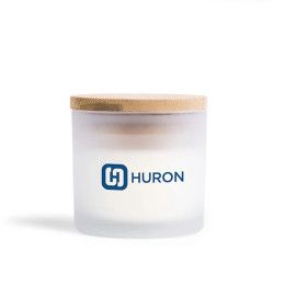 Custom SootheScents Mini Soy Candle in a Glass Jar - Vanilla 