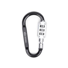 Custom SecureLink Mini Carabiner Keychain - Black