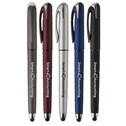 Custom Pacifica Velvet-Touch VGC Stylus Gel Pen - All Colors