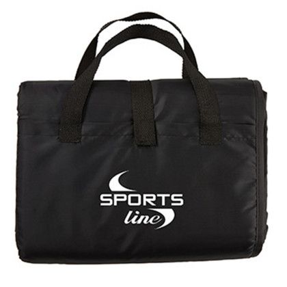 Custom Polar Fleece Picnic Blanket - Black