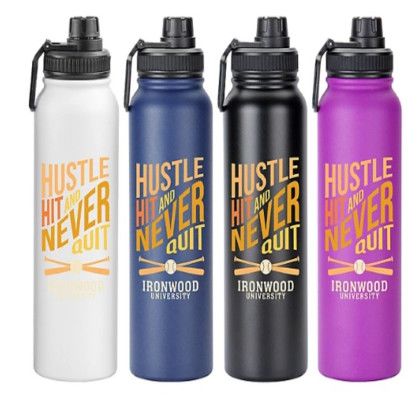 Custom Full Color Endurance Bottle Powder Coated - All color