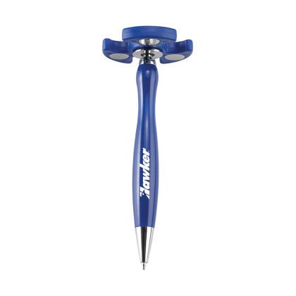 Custom Salinas Spinner Pen - Blue Custom Salinas Spinner Pen - Blue