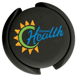 Custom Stethoscope ID Tag - Black