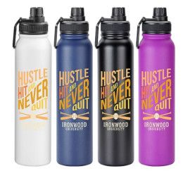 Custom Full Color Endurance Bottle Powder Coated - All color