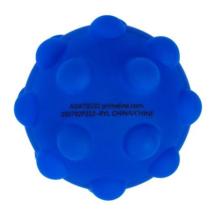 Custom Push Pop Bubble Fidget Sensory Pen Stand & Pen - Royal - Buttom view