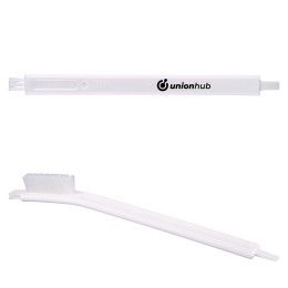 Custom Double Duty Utility Cleaning Brush - White