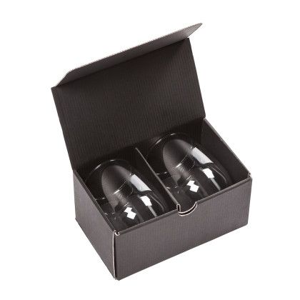 Custom Ossington Stemless Wine Glass - 12 oz - Deep Etch - Packaging View Custom Ossington Stemless Wine Glass - 12 oz - Deep Etch - Packaging View