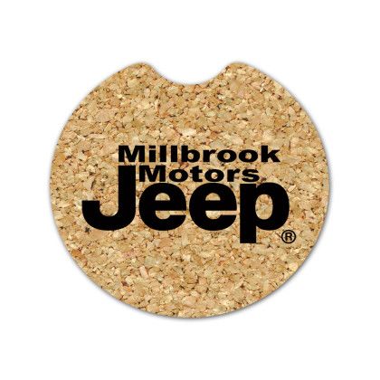 Custom Car Coaster Cork Coaster - Natural Custom Car Coaster Cork Coaster - Natural