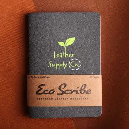 Custom EcoScribe Pocket Notebook - Black