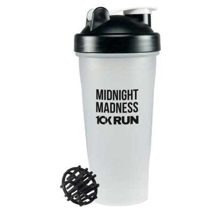 Custom 24 oz Protein Shaker Bottle - Black Custom 24 oz Protein Shaker Bottle - Black