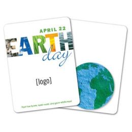 Custom Earth Day Mini Seed Paper Gift Pack - Design X