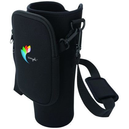 Custom Essentials Waterbottle Holder - Black Custom Essentials Waterbottle Holder - Black