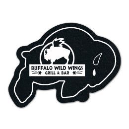 Custom Buffalo Flat Tire Coaster 