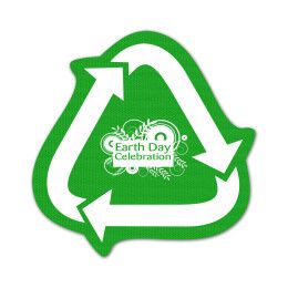 Custom Recycle Arrows Vinyl Jar Opener