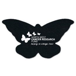 Custom Butterfly Recycled Rubber Jar Opener 4BT