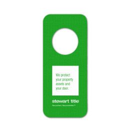 Custom Door Hanger Rubber Doorhang