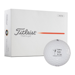Custom Titleist Velocity Golf Balls - 12 Pack