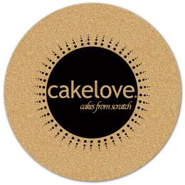 Custom Circle Cork Mat 12"