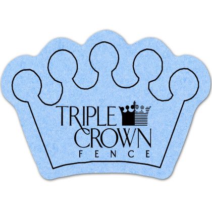 Custom Crown Compressed Sponge - Blue Custom Crown Compressed Sponge - Blue