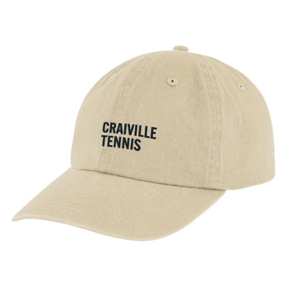 Custom Varsity Washed Cotton Cap - Khaki Custom Varsity Washed Cotton Cap - Khaki