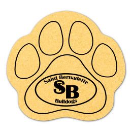 Custom Paw Compressed Sponge 5PW