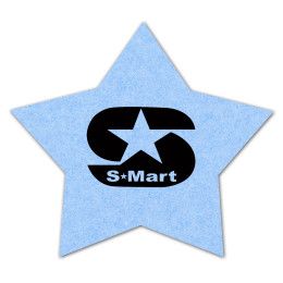 Custom Star Compressed Sponge 5ST