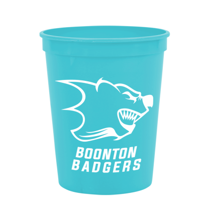 Custom Souvenir Cups-Full Color Digital- 16 oz - Bright Blue
