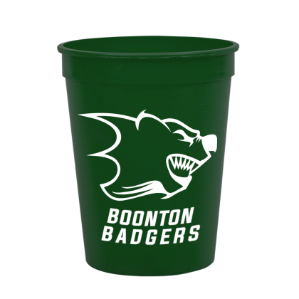 Custom Souvenir Cups-Full Color Digital- 16 oz - Dark Green