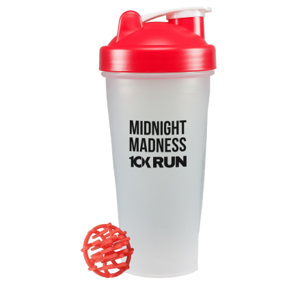 Custom 24 oz Protein Shaker Bottle - Red Custom 24 oz Protein Shaker Bottle - Red