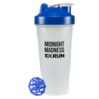 Custom 24 oz Protein Shaker Bottle - Blue Custom 24 oz Protein Shaker Bottle - Blue