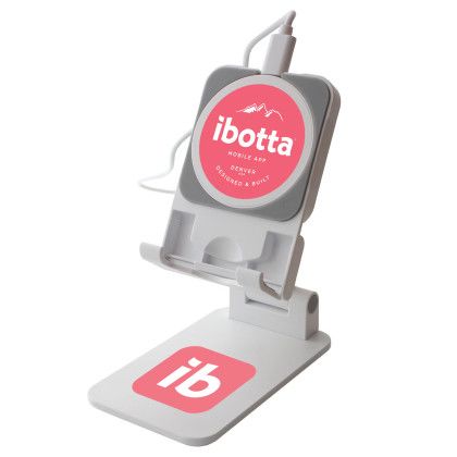 Custom iStand Plus with Removable 15W MagSecure Wireless Charger- No Adapter Ring Custom iStand Plus with Removable 15W MagSecure Wireless Charger- No Adapter Ring