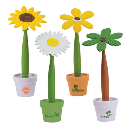 Custom Flower Pen & Mini Pot