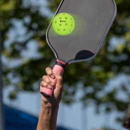 Custom 40 Hole Outdoor Seamless Pickleball