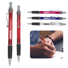 Custom Curvy Clip Pen - All Colors