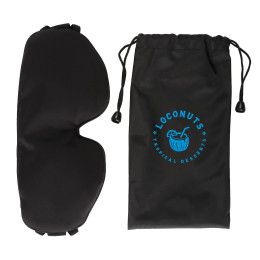 Custom Rest Easy Weighted Eye Mask - Black