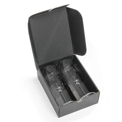 Custom Dunhill Wine Glass - Deep Etch 15.25 oz - Packaging View Custom Dunhill Wine Glass - Deep Etch 15.25 oz - Packaging View