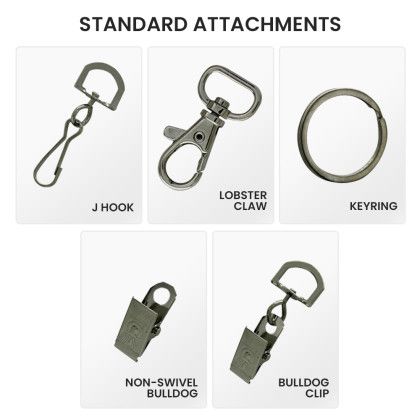 Standard Lanyard Attachments Standard Lanyard Attachments