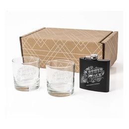 Custom 3 Piece Whiskey Gift Set Custom 3 Piece Whiskey Gift Set