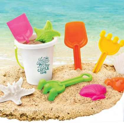 Custom Beach Bucket Set Custom Beach Bucket Set