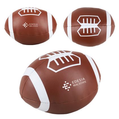 Custom Mini Mayhem Football - Brown/white 