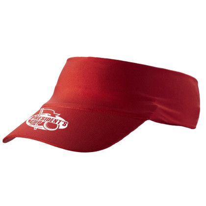 Custom Stretch-It Visor - Red Custom Stretch-It Visor - Red
