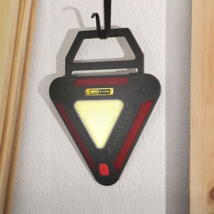 Custom ReNew Rechargeable Emergency Safety Light - Black In Use Custom ReNew Rechargeable Emergency Safety Light - Black In Use